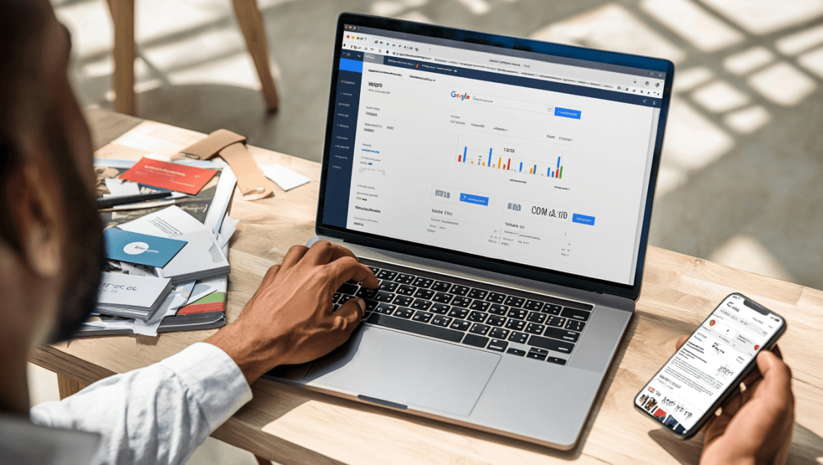 Brand visibility dashboard showing cross-channel metrics from search to social to AI discovery