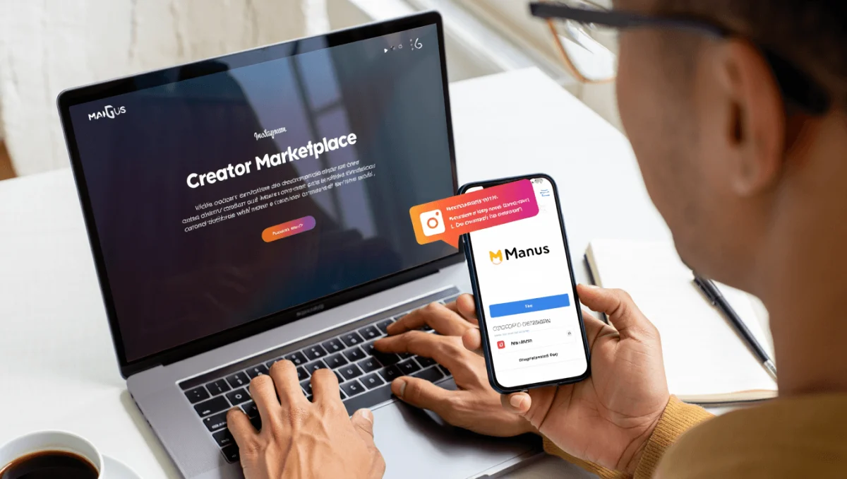 Connectez-vous à Instagram Creator Marketplace avec les Connecteurs Manus