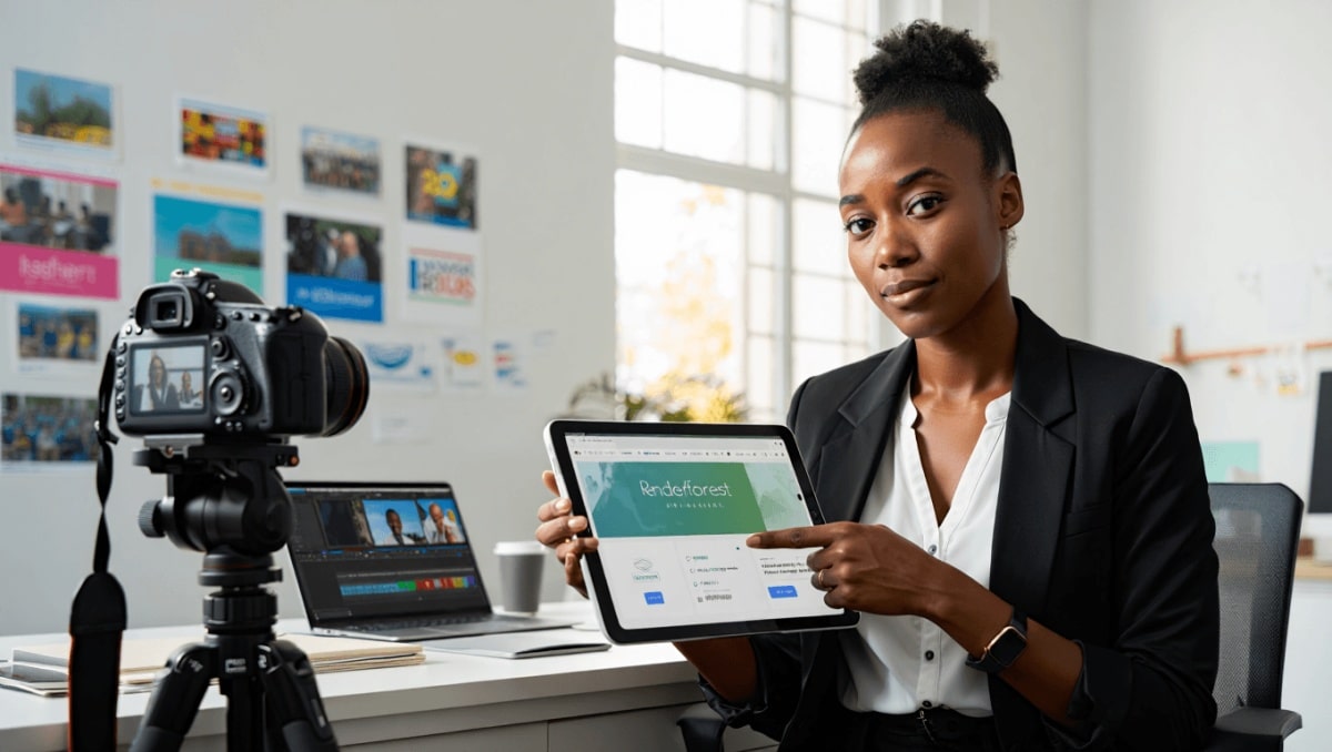 How Charnice Hale creates nonprofit content with Renderforest
