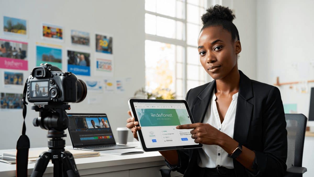 How Charnice Hale creates nonprofit content with Renderforest