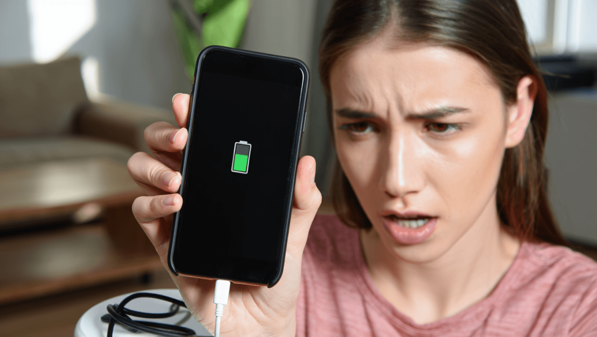 phone not charging