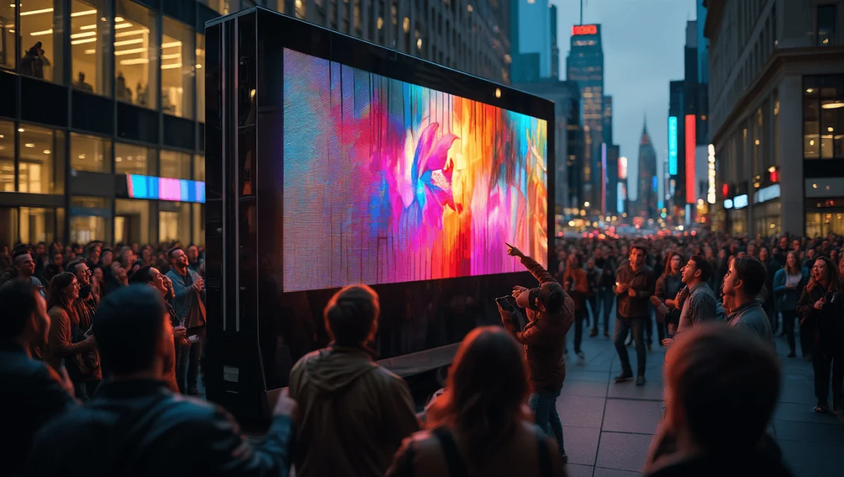pourquoi investir dans un ecran led geant pour vos campagnes de communication